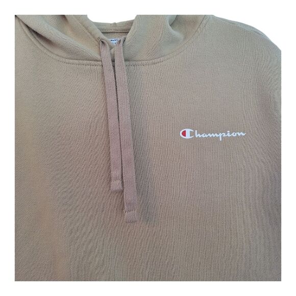 Champion Women's Fleece Pullover Comfortable Fit Hoodie Country Walnut sz Large - Picture 3 of 10